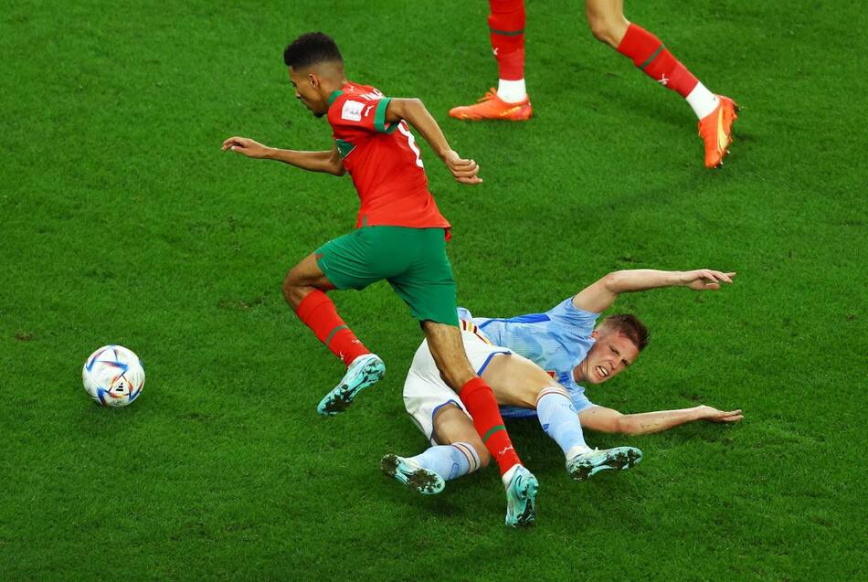 Marruecos vs. España, Mundial Qatar 2022, Foto Reuters