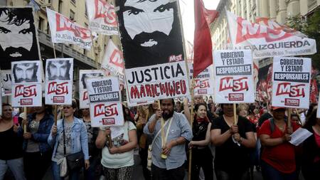 Marcha por Santiago Maldonado (DYN)