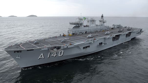 Un importante país de Sudamérica construyó el buque de guerra más grande de la región: mide más de 200 metros