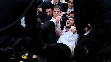 Ultraortodoxos en Israel. Foto: Reuters.