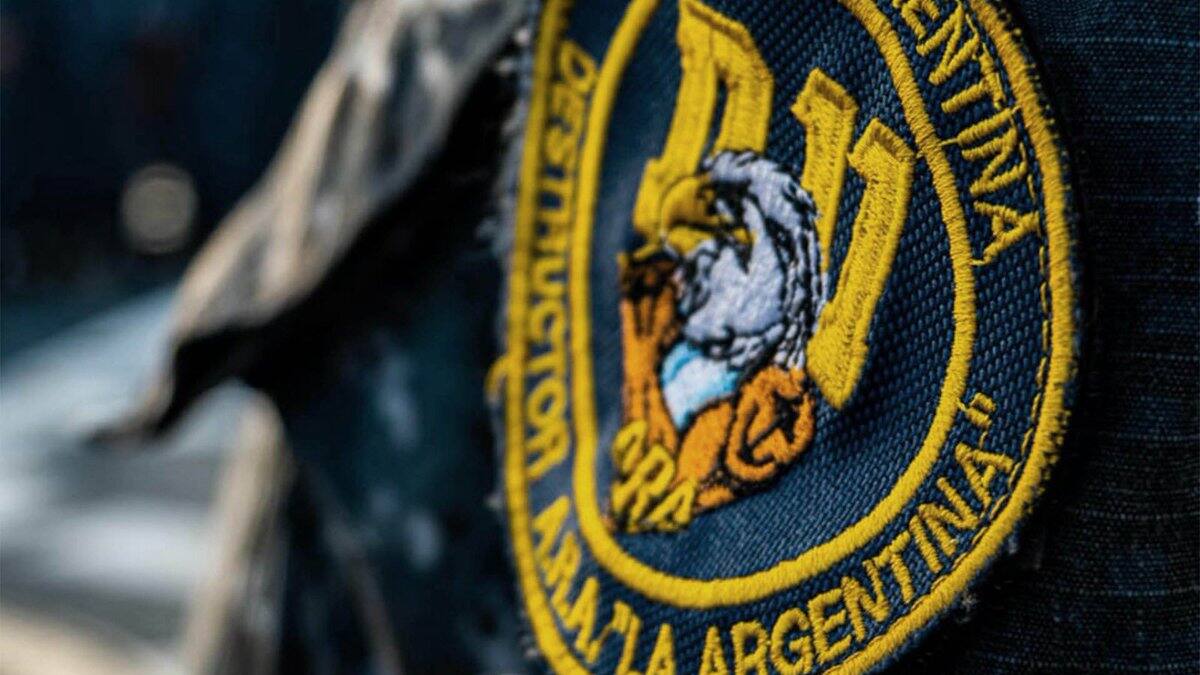 El destructor ARA “La Argentina” de la Armada Argentina.