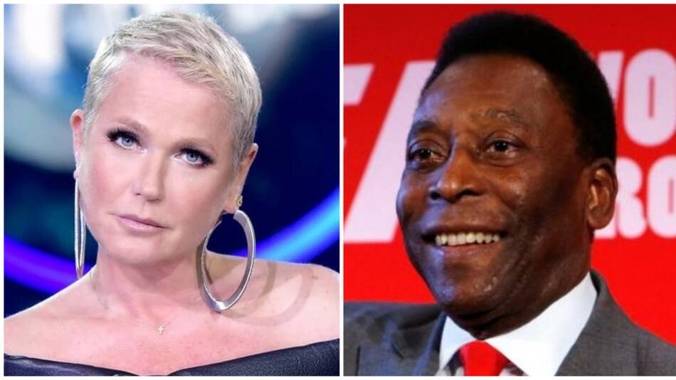 Xuxa y Pelé. Fotos: archivo.