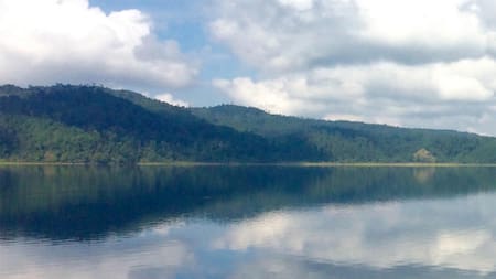 Lagunas en frontera sur de México pierden color por actividad humana. Foto: EFE.