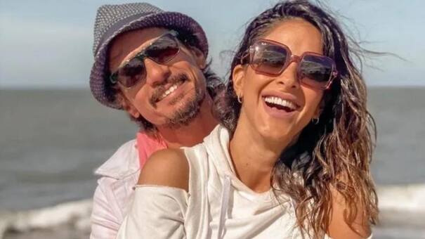 Celeste Muriega y Christian Sancho, comprometidos: las fotos luciendo la alianza