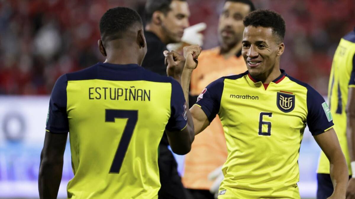 Byron Castillo, el jugador de la polémica en Ecuador. Foto: NA.