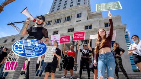 Florida aprueba un proyecto de ley que prohíbe el aborto después de las seis semanas de gestación. EFE