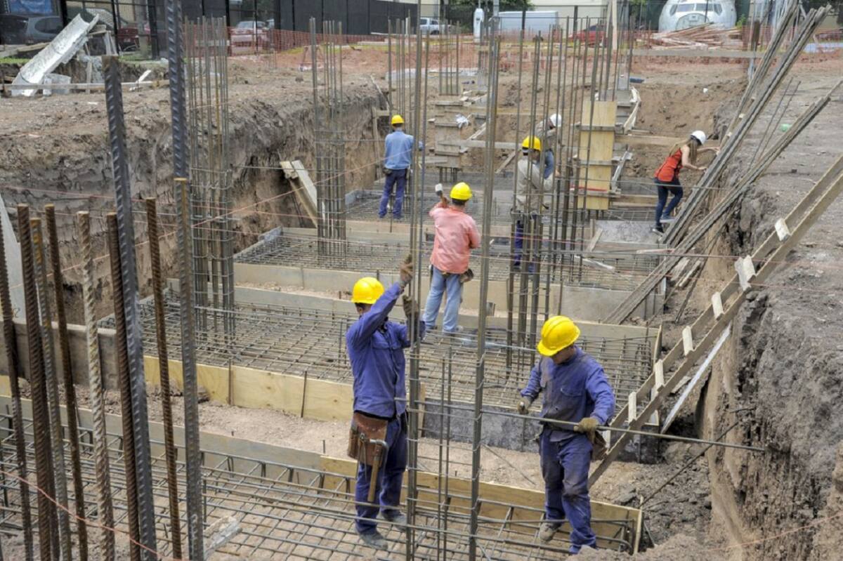 Construcción, industria. Foto: NA