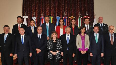 Malcorra y cancilleres del Mercosur