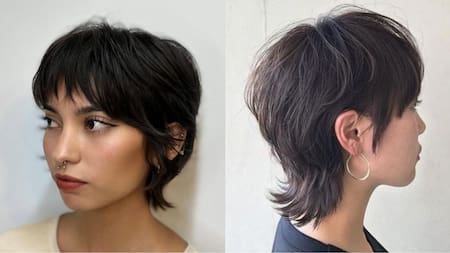 Corte de pelo "mixie". Fotos: Pinterest.