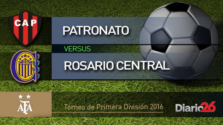 Torneo de Primera División 2016 - Patronato vs. Rosario Central