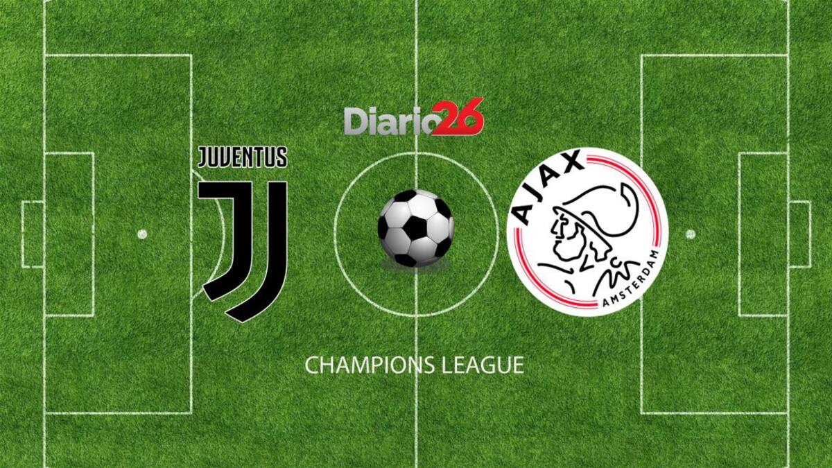 Champions League, Juventus vs. Ajax, fútbol, Diario26