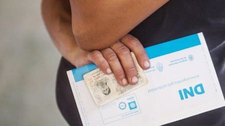 Documento Nacional de Identidad; DNI. Foto: Renaper.