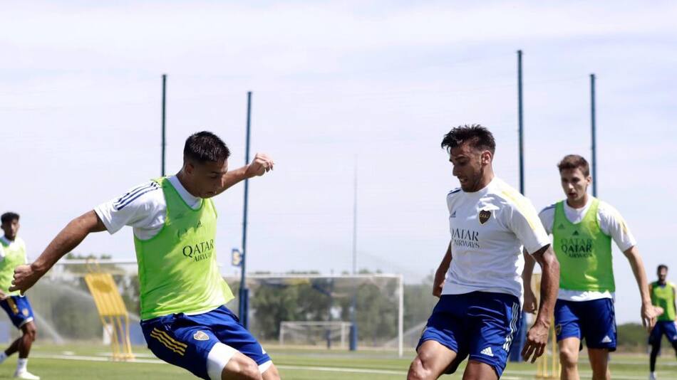 Boca Juniors. entrenanamiento. NA