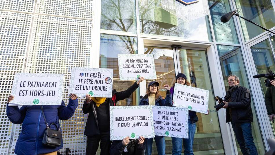 Protestas contra el presidente de la Federación Francesa de Fútbol_EFE