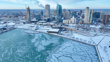 Ola de frío en Estados Unidos. Foto Reuters