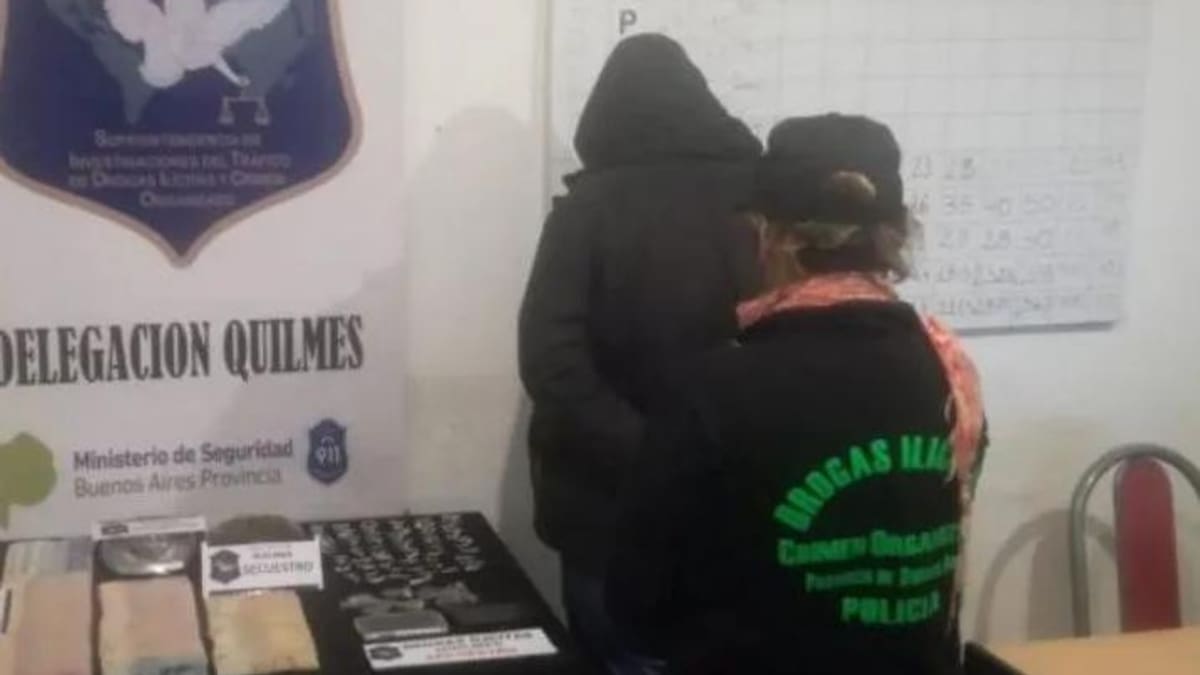 Detención de abuelo y nieto que vendían droga en cuarentena
