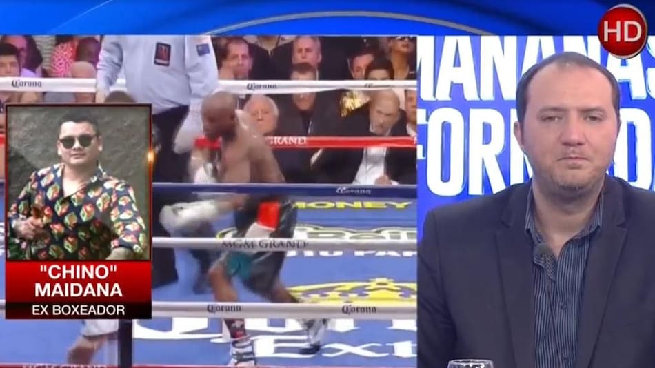 Chino Maidana en Mañanas Informadas Canal 26