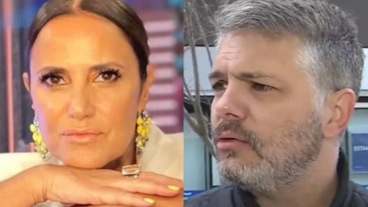 María Fernanda Callejón y su ex Ricky Diotto. Foto: NA