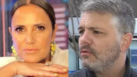 María Fernanda Callejón y su ex Ricky Diotto. Foto: NA