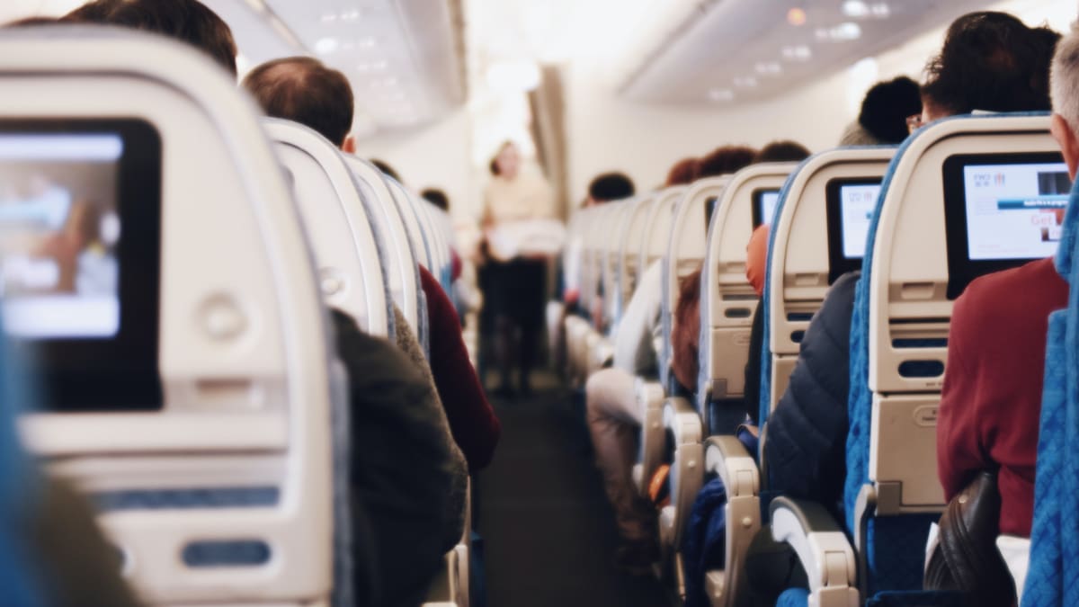 Avión. Foto: Unsplash.