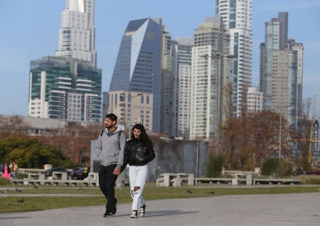 Clima, otoño, invierno, frío. Foto: NA.