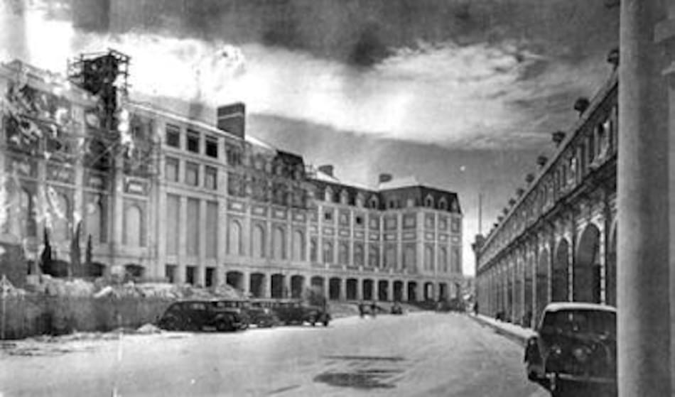 Construccion Casino Central de Mar del Plata