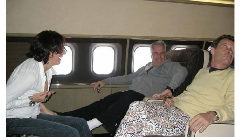 Ghislaine Maxwell, Jeffrey Epstein y Jean-Luc Brunel