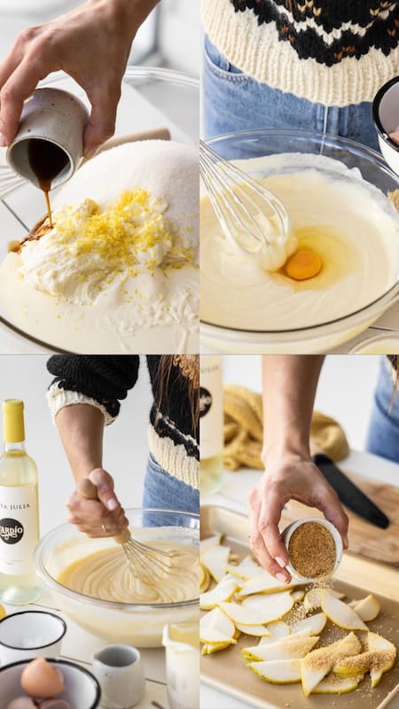 Receta de torta vasca. Foto Instagram @inutilisimas