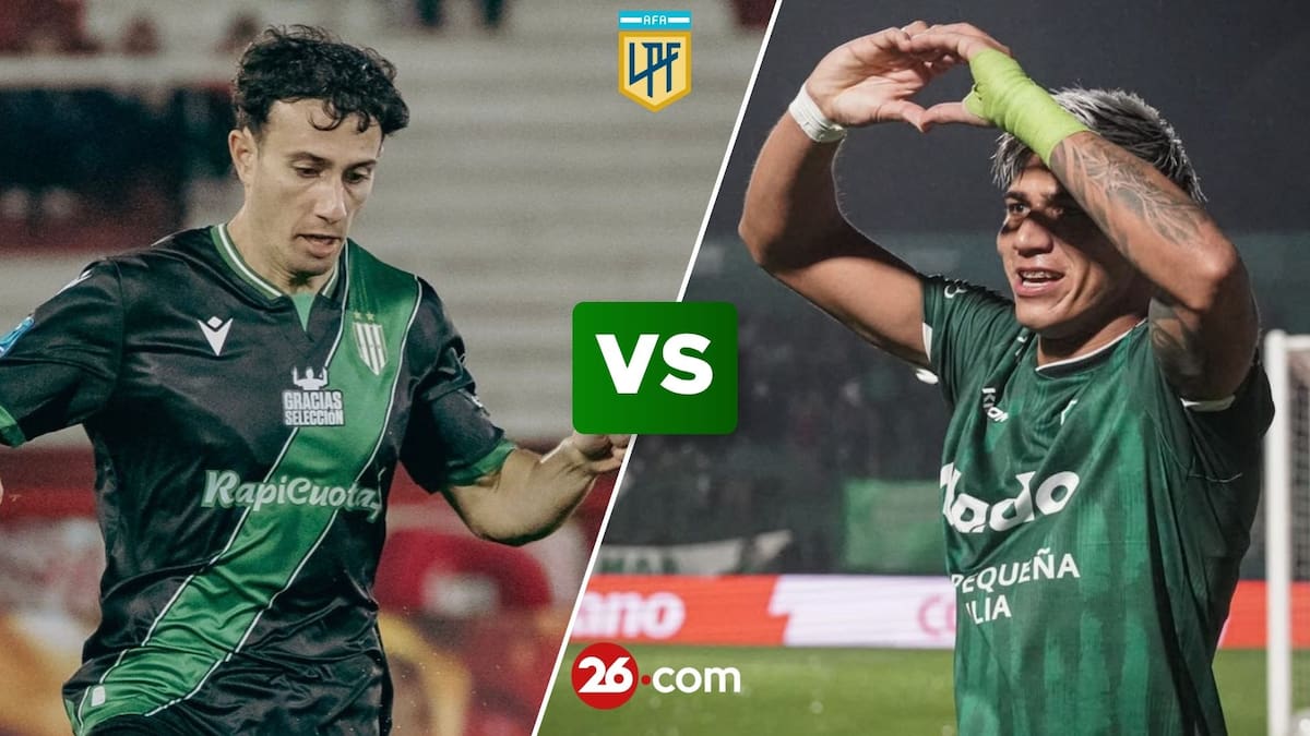 Banfield vs Sarmiento de Junín por el Torneo Clausura 2026.
