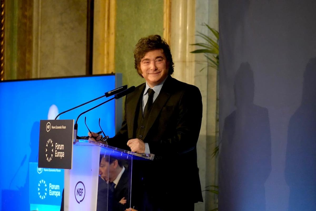 Javier Milei en España foro económico