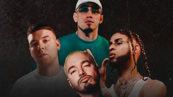 J Balvin regresa con "En Alta", su colaboración con Quevedo, Omar Courtz y YOVNGCHIMI