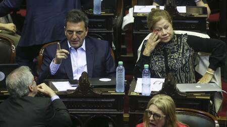 Sergio Massa y Graciela Camaño - Diputados - NA