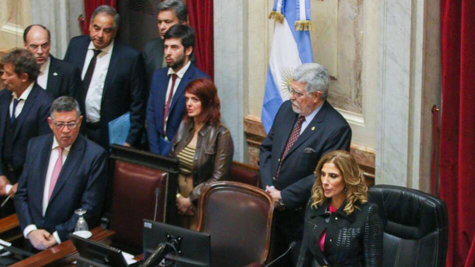 Debate en el Senado sobre la ampliación de la Corte Suprema. Foto: NA.