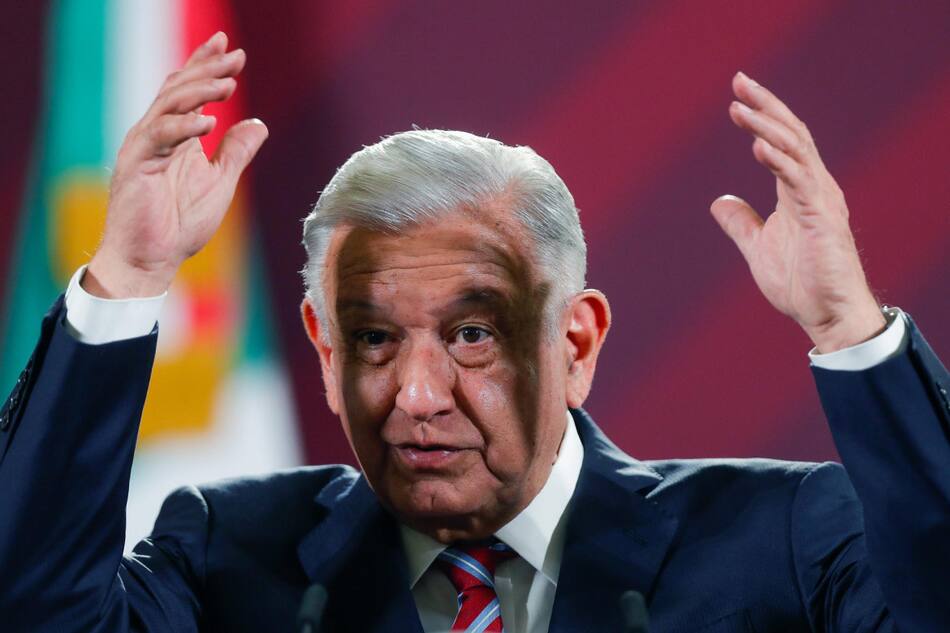 Manuel López Obrador. Foto: EFE
