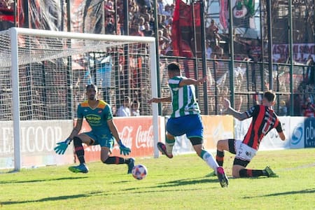 Desempate entre la Primera B y el Federal A, Douglas Haig vs. San Miguel. Foto: Prensa San Miguel.