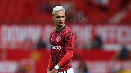 Antony, investigado por amenazas y agresiones a su expareja. Foto: Reuters.