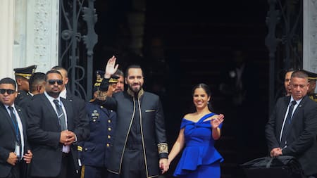 Nayib Bukele, presdiente de El Salvador. Foto: Reuters.