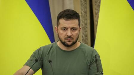 Volodímir Zelenski, presidente de Ucrania. Foto: REUTERS