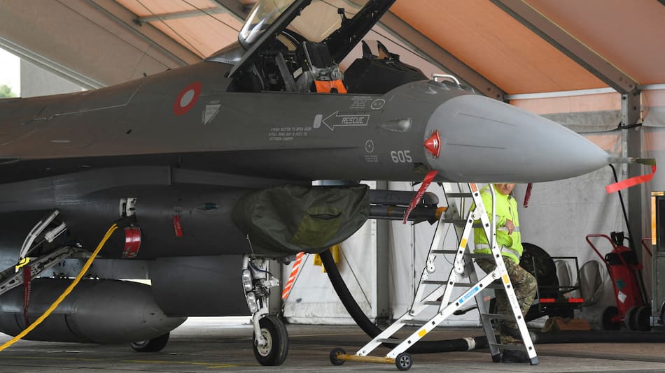 Avión caza F-16. Foto: Reuters.