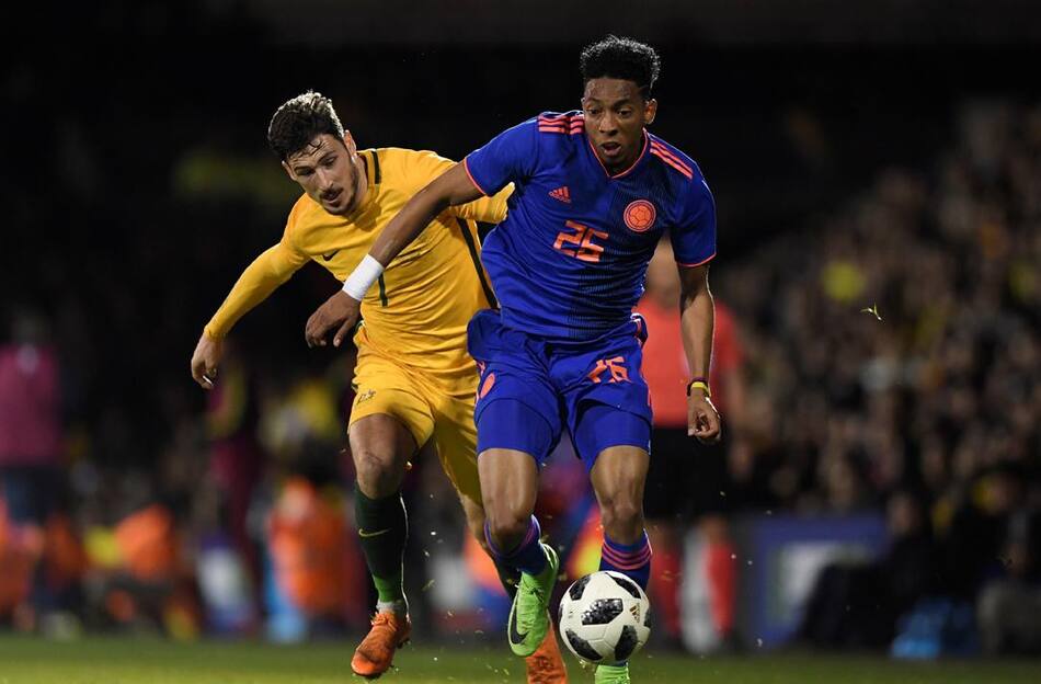 Colombia vs. Australia - Amistoso FIFA - Mundial Rusia 2018 (Reuters)
