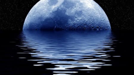 Astrología, Luna Llena Azul, astros