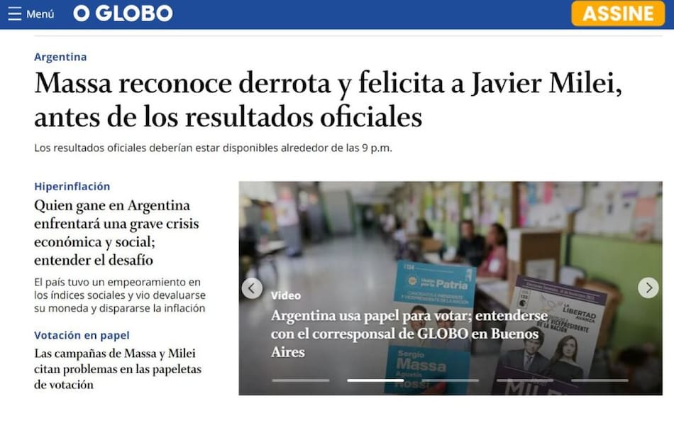 O Globo, Brasil.