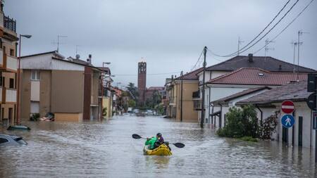 Inundaciones. Foto: EFE
