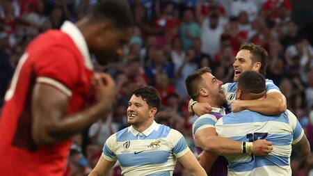 Los Pumas, Mundial de rugby. Foto: Télam