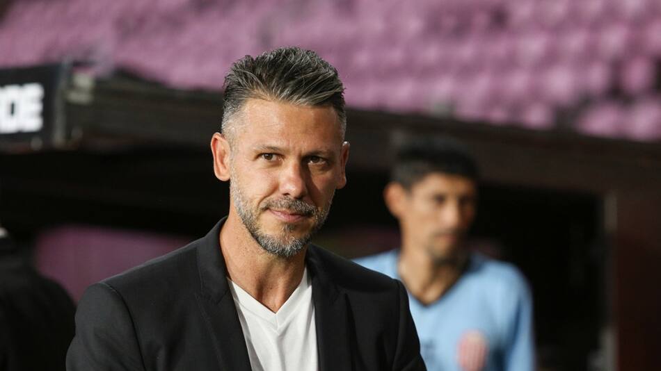 Martín Demichelis, técnico de River Plate. Foto: NA.