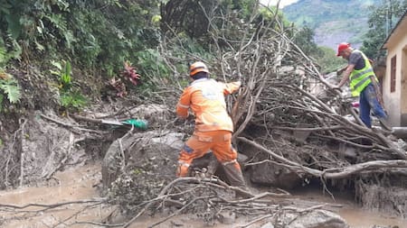Avalancha deja al menos 12 muertos en Colombia. Foto: Reuters.