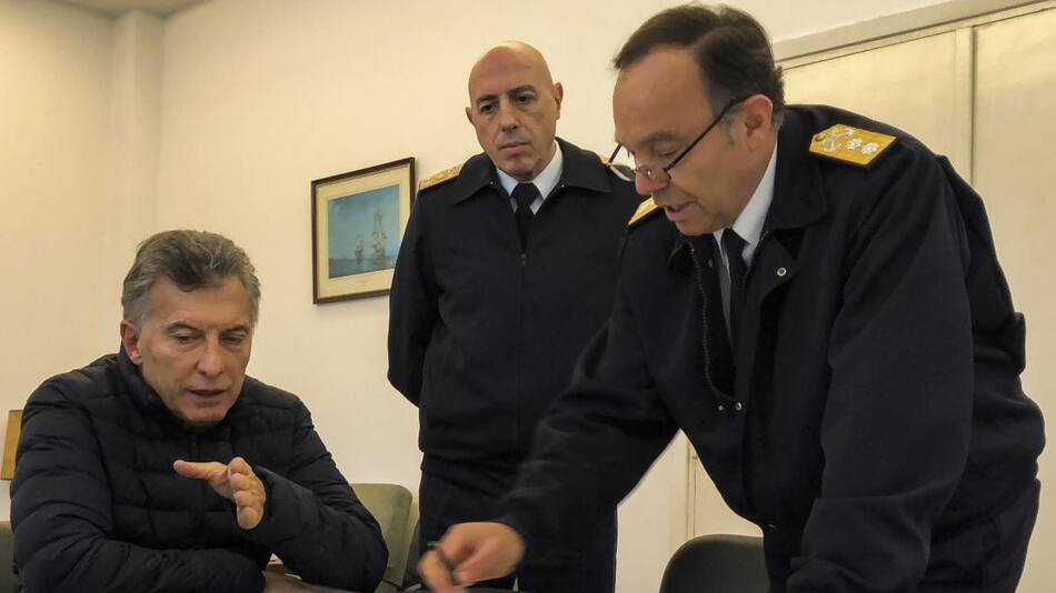 Macri en Mar del Plata por submarino ARA San Juan -NA-