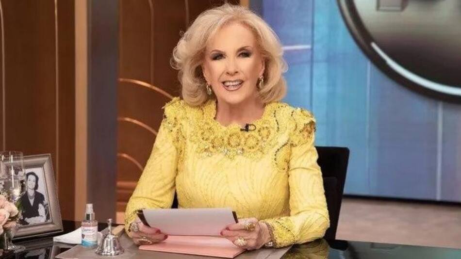 Mirtha Legrand. Foto: NA.