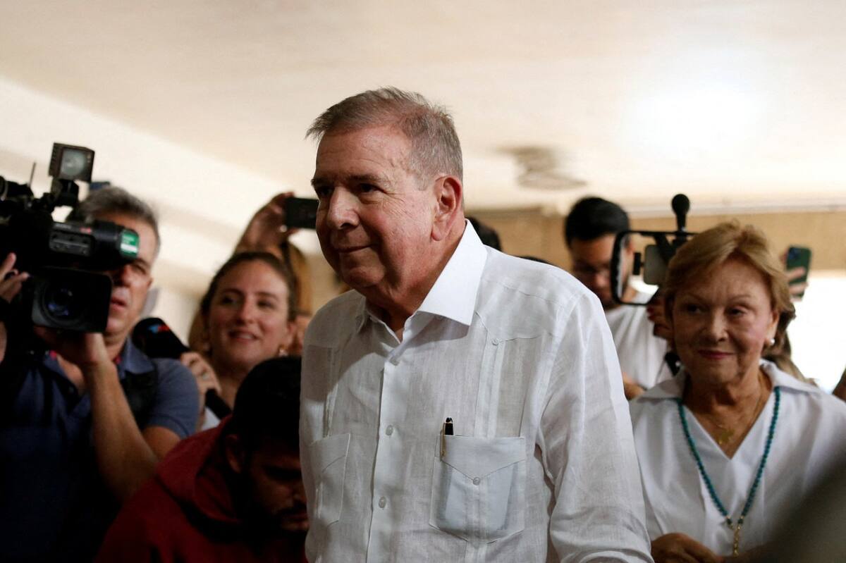 Edmundo González Urrutia. Foto: Reuters.