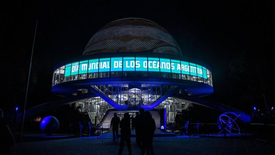 Día Mundial de Los Océanos. foto: Télam.